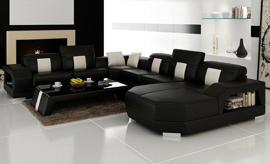 Inada Leather Sofa Lounge Set